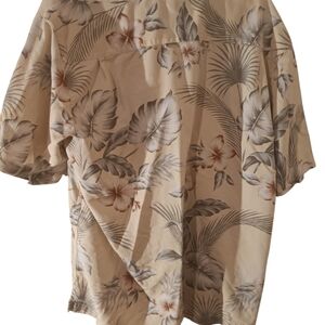 Caribbean pineapple Halloween shirt button up size L